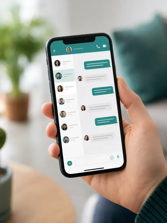 Telegram superficie chat con reazioni