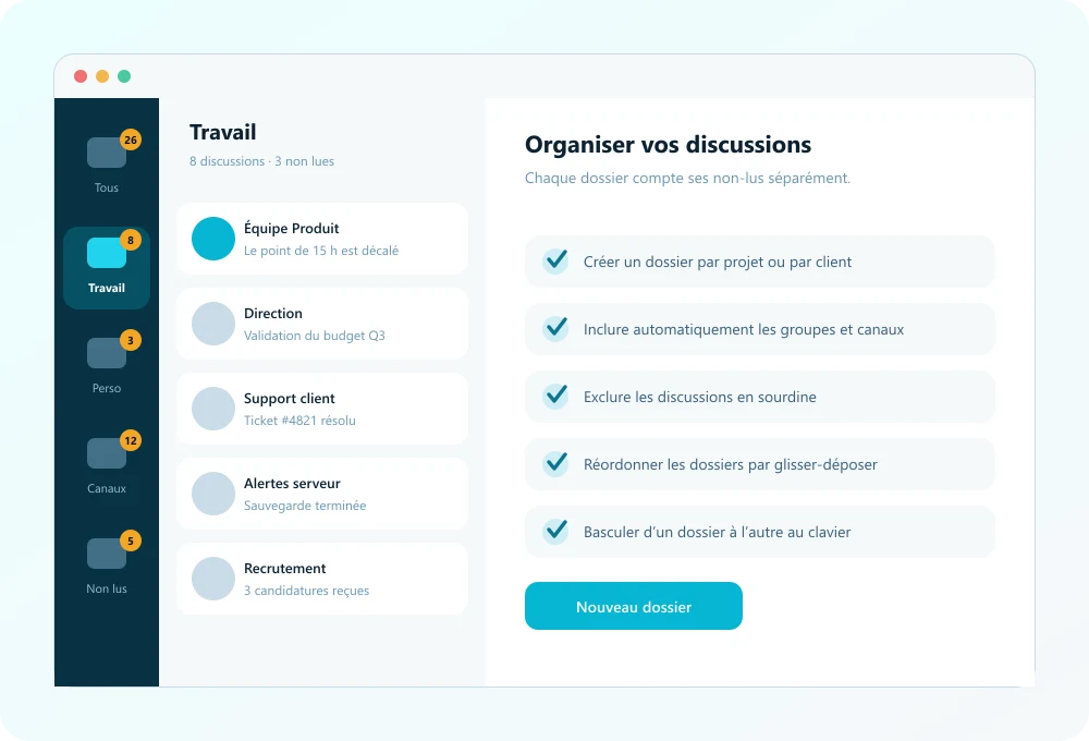 Telegram creare gruppo canale e cartelle chat in italiano